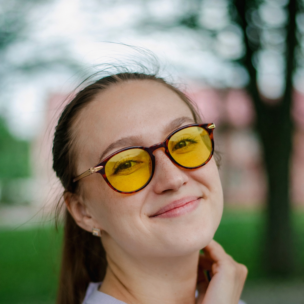 AlightBlue® - Lunette de Protection Verre Jaune Unisexe